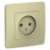 SEM SE BLANCA, 16 A, 250 V, built -in, without salary, IP20, beige, BLNRS000017
