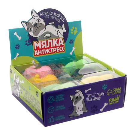 Antistress Mesik, Mix colors, in showbox-6