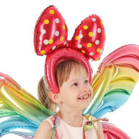 Set of foil balls "Carnival set. Red ”, 3 pcs.-2