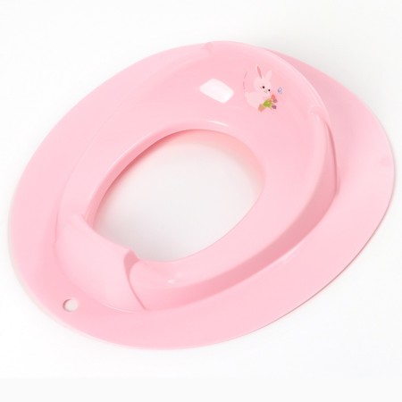 Laying on the toilet children's "Bunny", pink color, C817ROZ-1