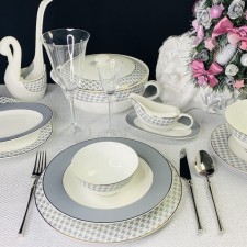 Lenardi Earl Grey lunch service, 28 items