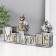 Polystone souvenir "Two birds on cubes. Welcome" 3x20.3x12 cm