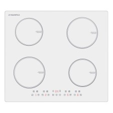 Варочная поверхность MAUNFELD CVI594WH, индукционная, 4 конфорки, сенсор, белая