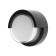 Facade lamp "City", FSD-048, 10 W, 3000K, circle, IP65, 220 V, plastic, black