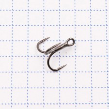 The hook KOI Slender Round Treble, size 14 Int, BN color, tee, 5 pcs.