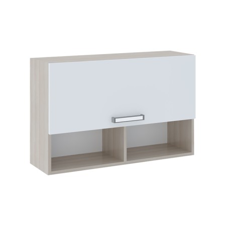 Shelf 2 Walker, 234x830x528, ash shimo light/white