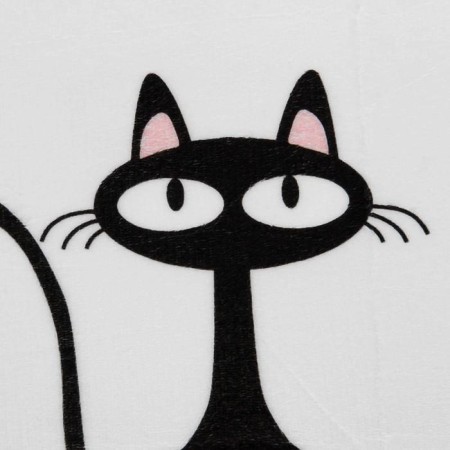 Bath and toilet mat “Black cat”, 40 × 60 cm, color mix-6
