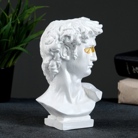 Vase "Bust of David" Pearl, 17x9x10cm-1