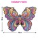 Luminous puzzle "Butterfly"