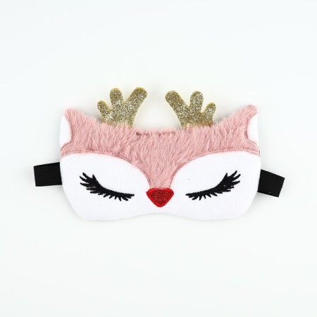 New Year. Mask for sleeping a mold "deer", 18.5 x 12 cm