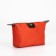 Cosmetic bag with lightning, red color