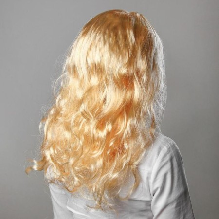 Carnival wig "Blonde", long hair, 140 g-1
