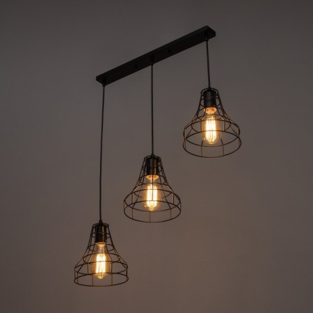 Lamp "Cup" 3he27 40W 50x18x19-139 cm-2