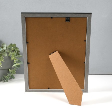Photo frame Plastic format A4 "Double section" Black 23.8x32.5x1 cm-2