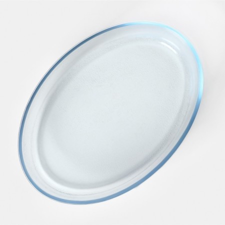 Oval baking glass dish 35.6 × 25 × 6.5 cm-2