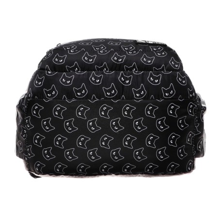 School backpack, with an ergonomic back, 39x27x16, Seventeen, universal, black-7