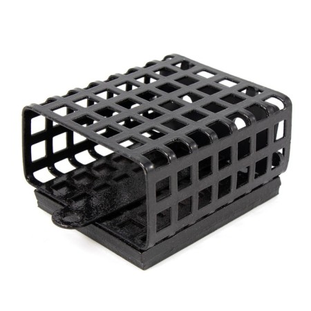 Feeding feeder Yaman rectangular 120 g, metal, removable plastic bottom, packaging 10 pcs. 10694-2