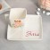 Tea couple ceramic "best gift" circle 150 ml, saucer 15.5x15.5 cm, white color