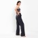 Women's pants in the Minaku cage: classic color gray, pr 46