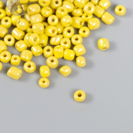 Bead 6/0 in the bottle "Golden Apricot" 20 g ceramic shine 6x2x2 cm-2