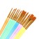 System Synthetics 12 pieces + cartoon palette, round: No. 3, No. 6, No. 10, flat: No. 8, No. 12