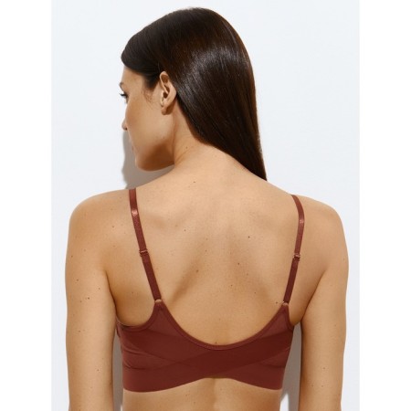 Mike-Top Women's OMD Invisible, size 44, Terracotta color-1