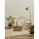 Hilde lounge, 600 × 800 × 730 mm, Builder, gray-beige color