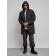 Extensive male winter park, size 58, black color