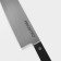 Knife kitchen chef Magistro Hinshitsu, stainless steel, 21.3 cm, black