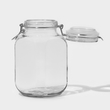 Bank for bulk foods "Transparent", 1.5 liters-2