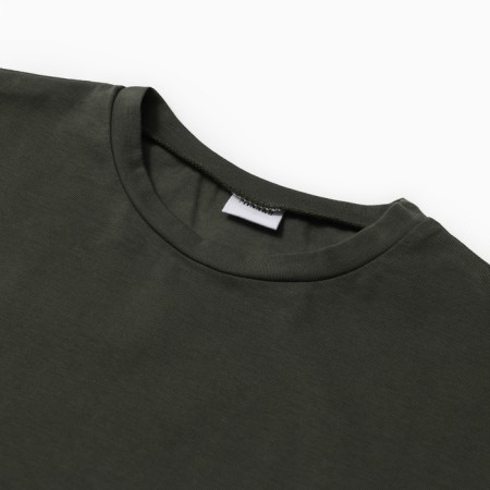 A set for a boy (T -shirt and shorts) minku, Khaki color, height 134 cm-5