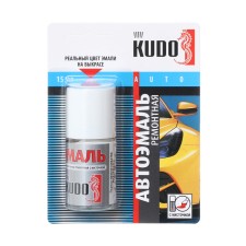 Enamel Kudo car repair with a White 202 brush, 15 ml