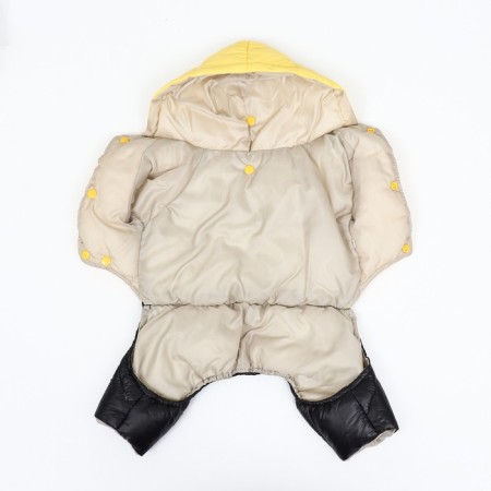 The overalls "anorax" reflective, size 18 (DS 40, OG 50, Osh 38 cm), black and yellow-9