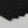 A set of glitter foamiran (5 sheets) 2 mm, 20x30 cm, black