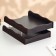 Organizer 2 sections, for papers, wenge, 25x35x16 cm