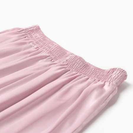 Female pajamas (shirt, trousers) kaftan "strip", powder, size 52-54-8