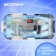 Magic track machine Magic Tracks, works on batteries, blue color