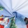 Set Ethel "Christmas Evening": a tablecloth 110x150 cm, with VGMO, Salf. 40x40 cm - 4 pcs.