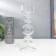 Glass of glass per 1 candle "Classic. Shar" transparent 15.5x6x6 cm
