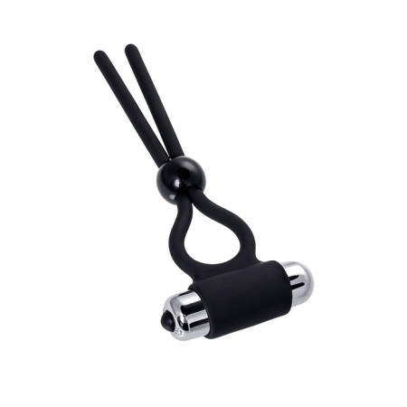 Lasso for penis A-Toys byfa Ect, silicone, black, 14 cm-2