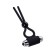 Lasso for penis A-Toys byfa Ect, silicone, black, 14 cm