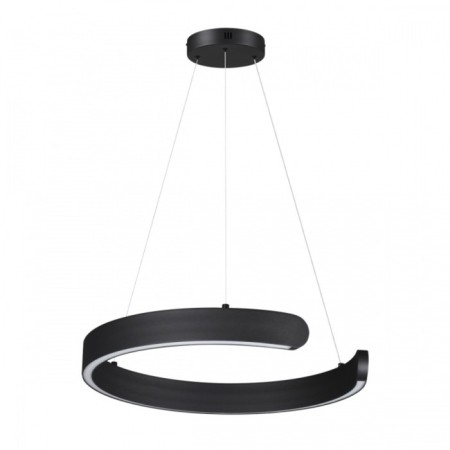 Lumber Lumion lamp. Indie, 28W, LED, 400x400 mm, black color