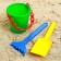 Sanding set: bucket, scapula, robbery