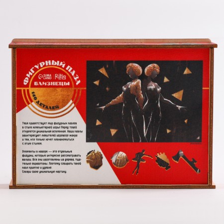 Figure puzzle "Gemini"-9