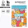 Notepad A6, 40 liters on the crest, soft cover "kittens"