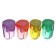 Double "Pastel" sharpener, with a container, mix