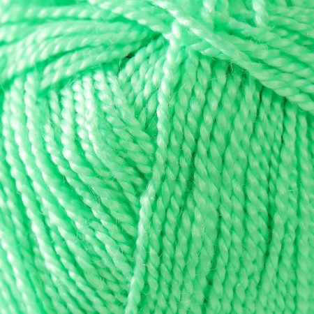 Yarn "etamin" 100% acrylic 180m/30g (457 green)-2
