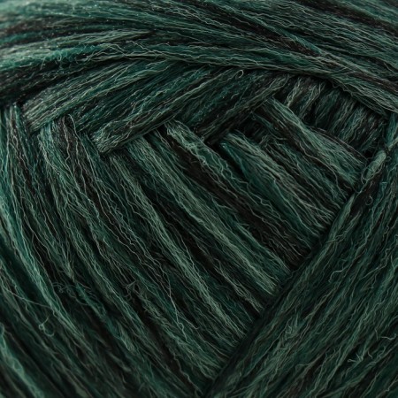 Yarn "Nosomic supplement" 100% polypropylene 200 ± 20m/50g set 2pcs (green, snow -white)-3