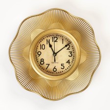 Wall clock, series: interior, discrete move, 26 x 26 cm, d-11.5 cm, aa