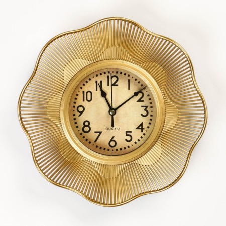 Wall clock, series: interior, discrete move, 26 x 26 cm, d-11.5 cm, aa